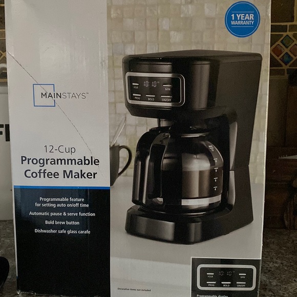 Mainstays Other Brand New Never Unboxed Coffee Maker Poshmark